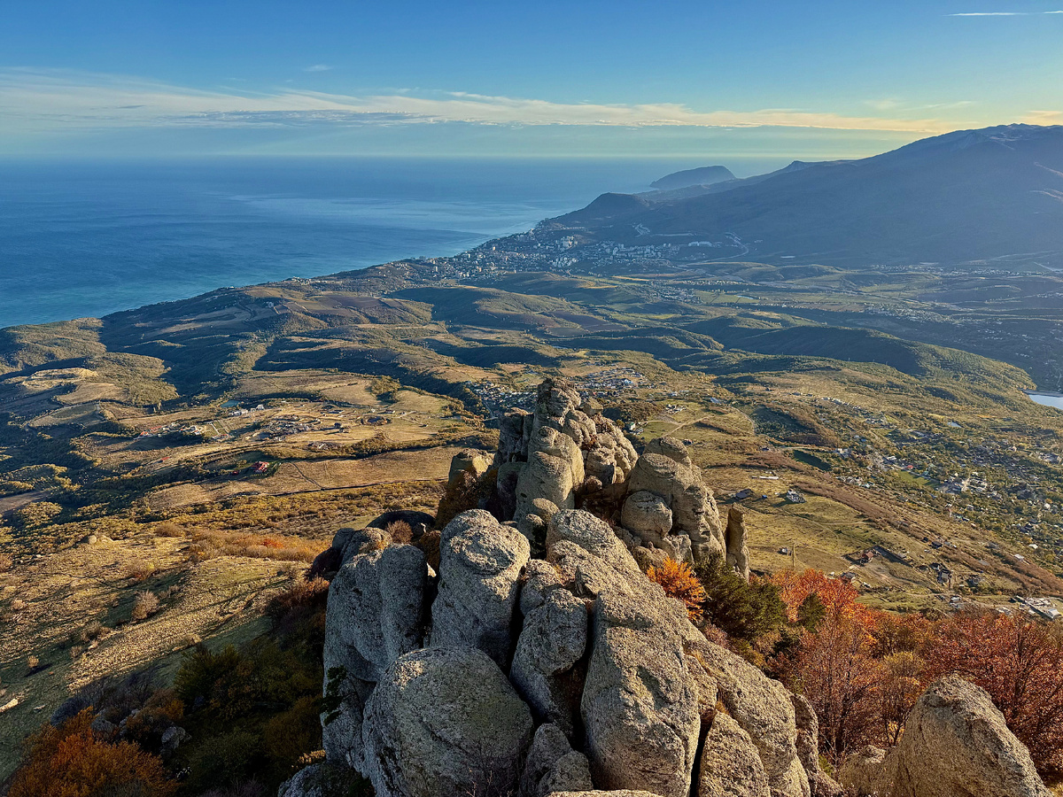 Вид с вершины Аленга