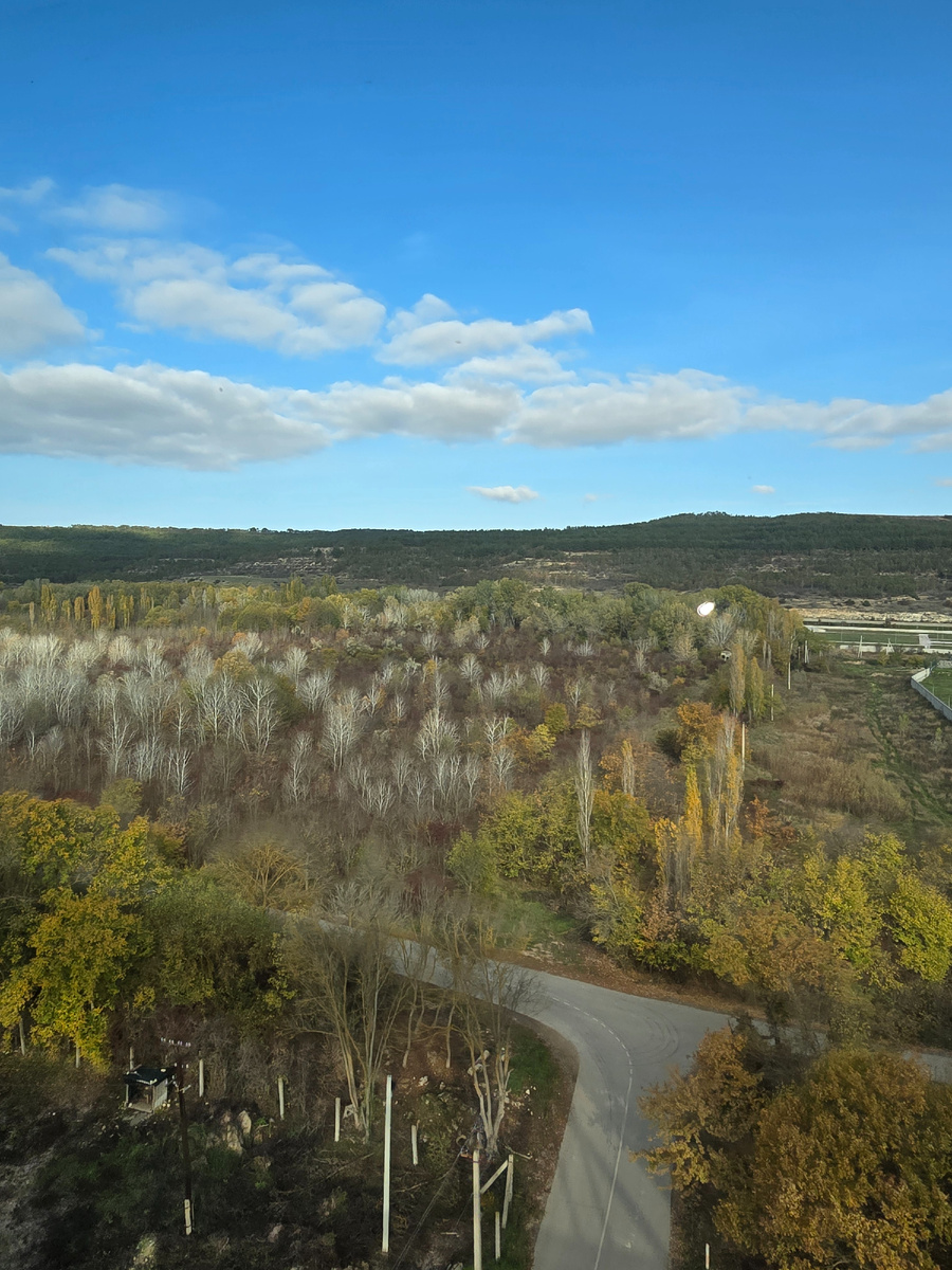 А вот и наши горы