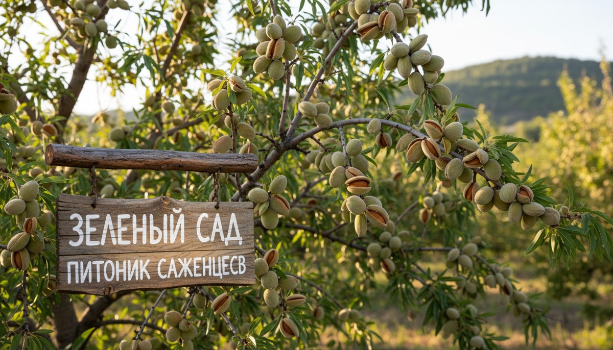 Саженцы миндаля в Москве от питомника Зеленый Сад.
