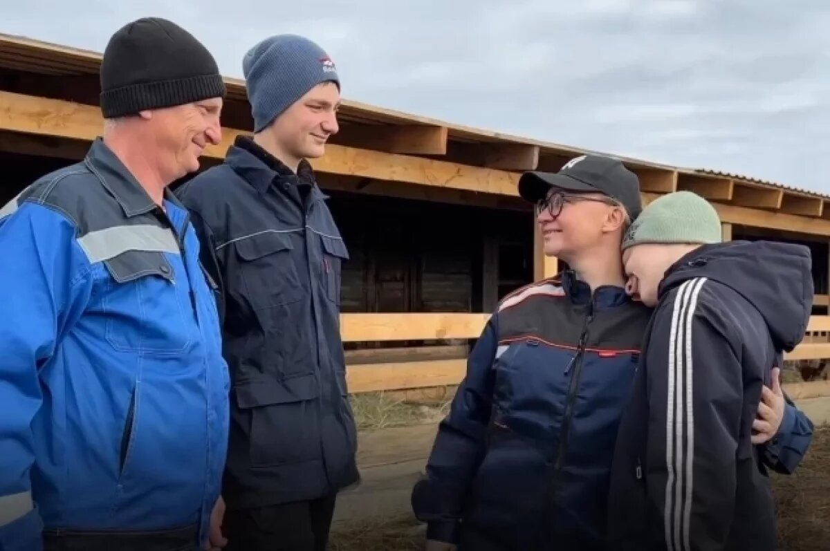    Господдержка позволила Анне Коноваловой и её семье попробовать свои силы в животноводстве.