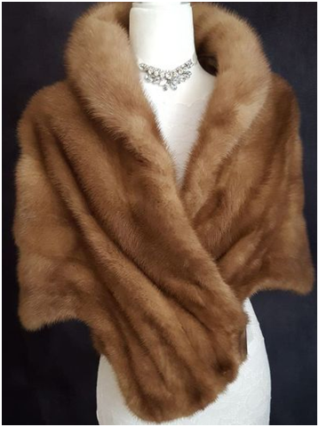 норковое манто
