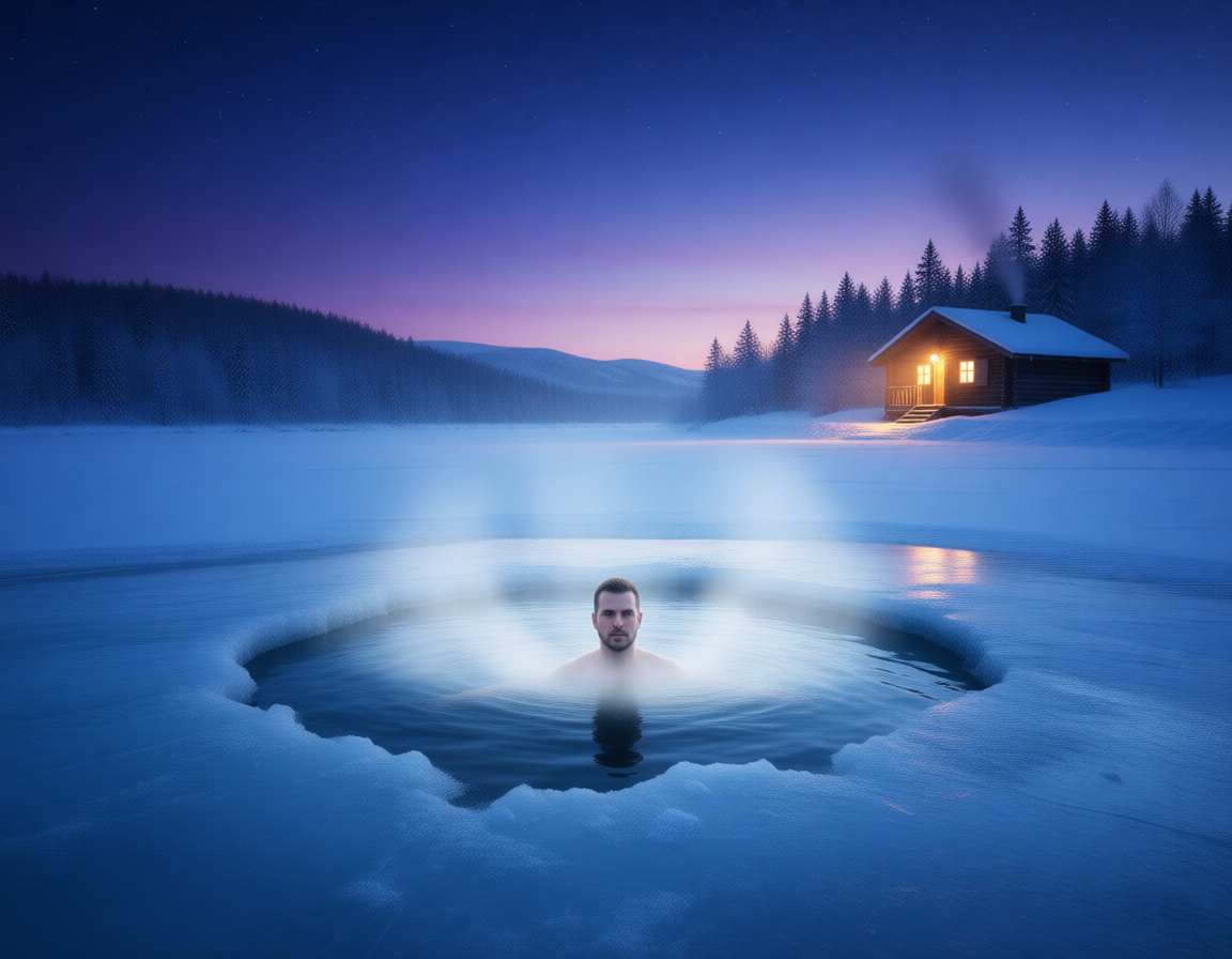 Купание в проруби