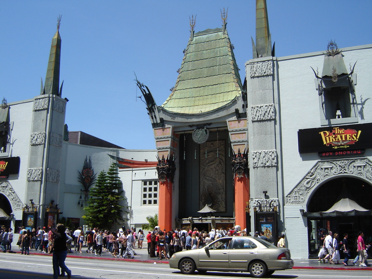 Бульвар Голливуд. День.