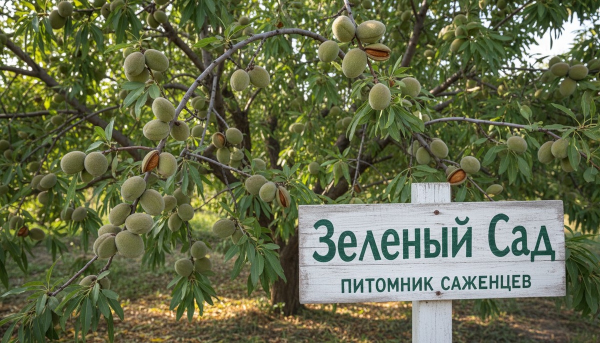От питомника Зеленый Сад советы по выбору и посадке саженцев миндаля в Казани.