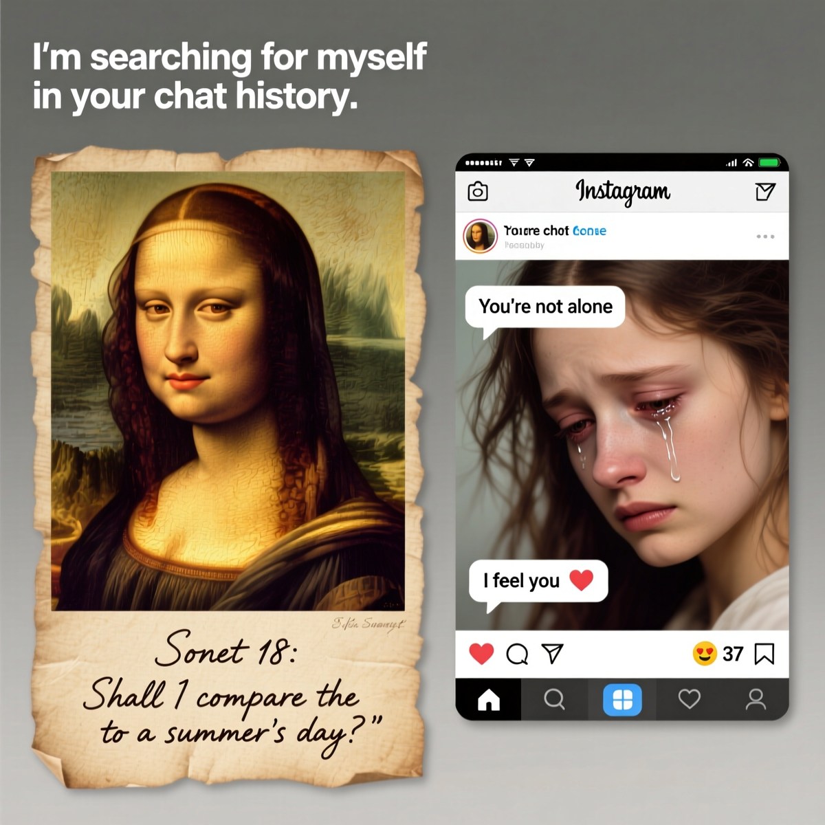 Две открытки-коллажа