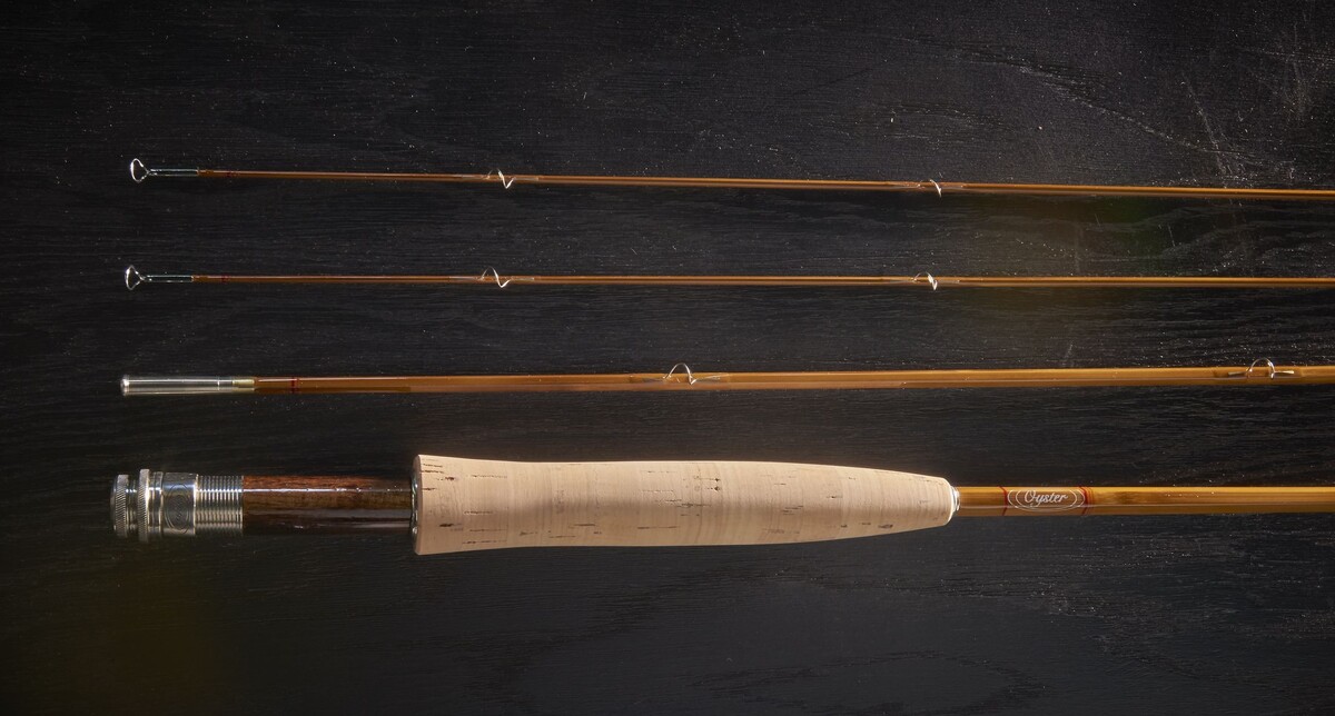 Oyster Bamboo Fly Rod