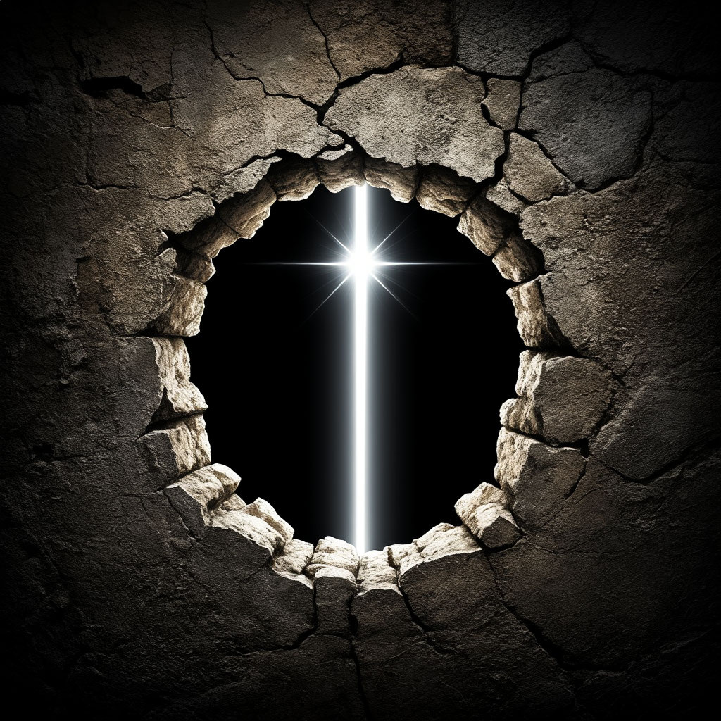 Иллюстрация "Мрак и Звезда" создана сетью Шедеврум