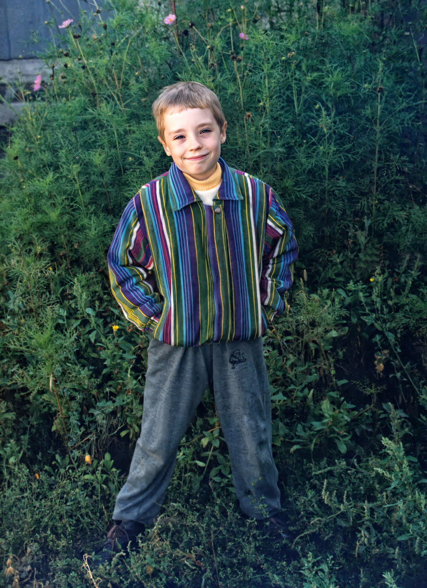 Он явно что-то задумал ;-)