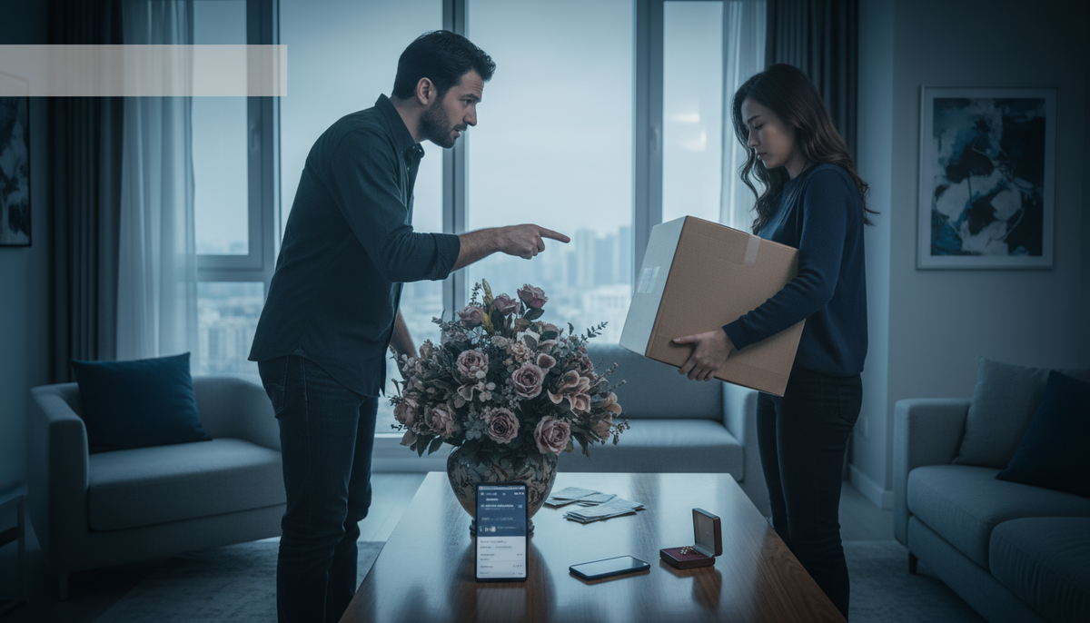 мужчина просит вернуть подарки