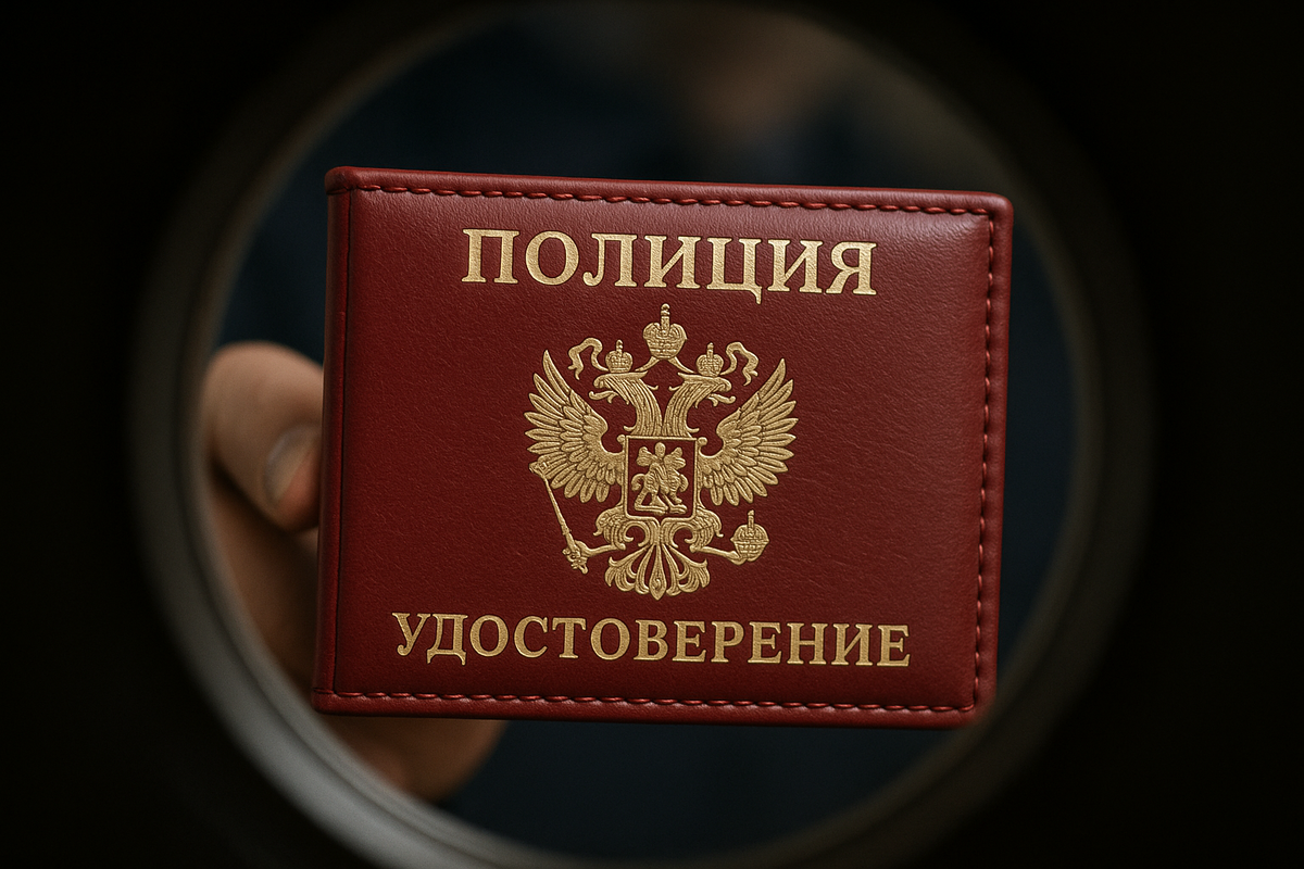 Требуйте показать удостоверение