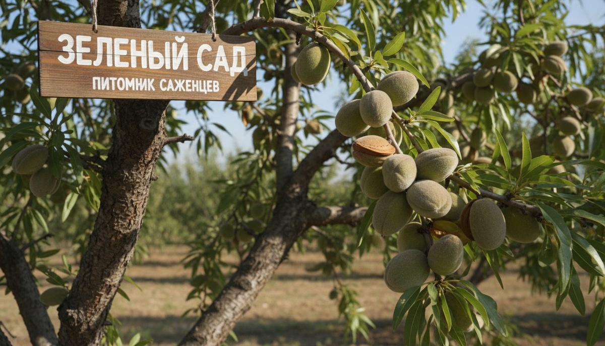 Саженцы миндаля в Омске от питомника Зеленый Сад.