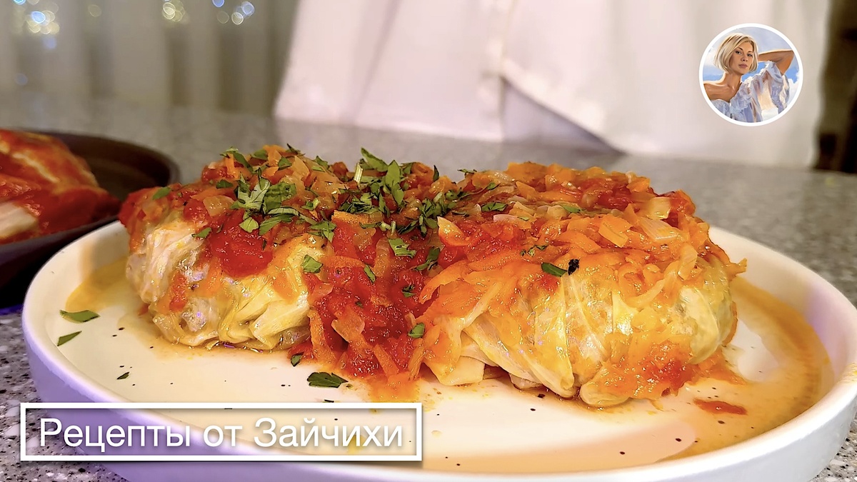 Домашние голубцы Неоклассика в креманке. "Рецепты от Зайчихи".