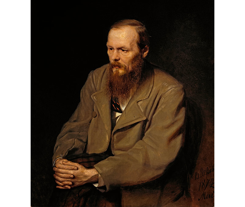 Портрет Ф.М.Достоевского работы В. Г. Перова, 1872 г.