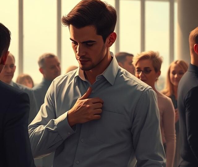 Что скрывает жест, когда мужчина поправляет рукава или воротник
