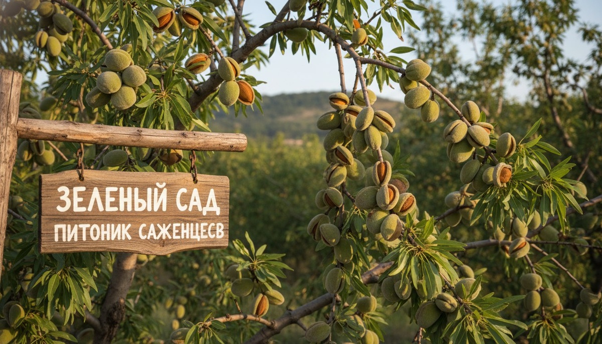 Саженцы миндаля от питомника Зеленый Сад в Луганске.