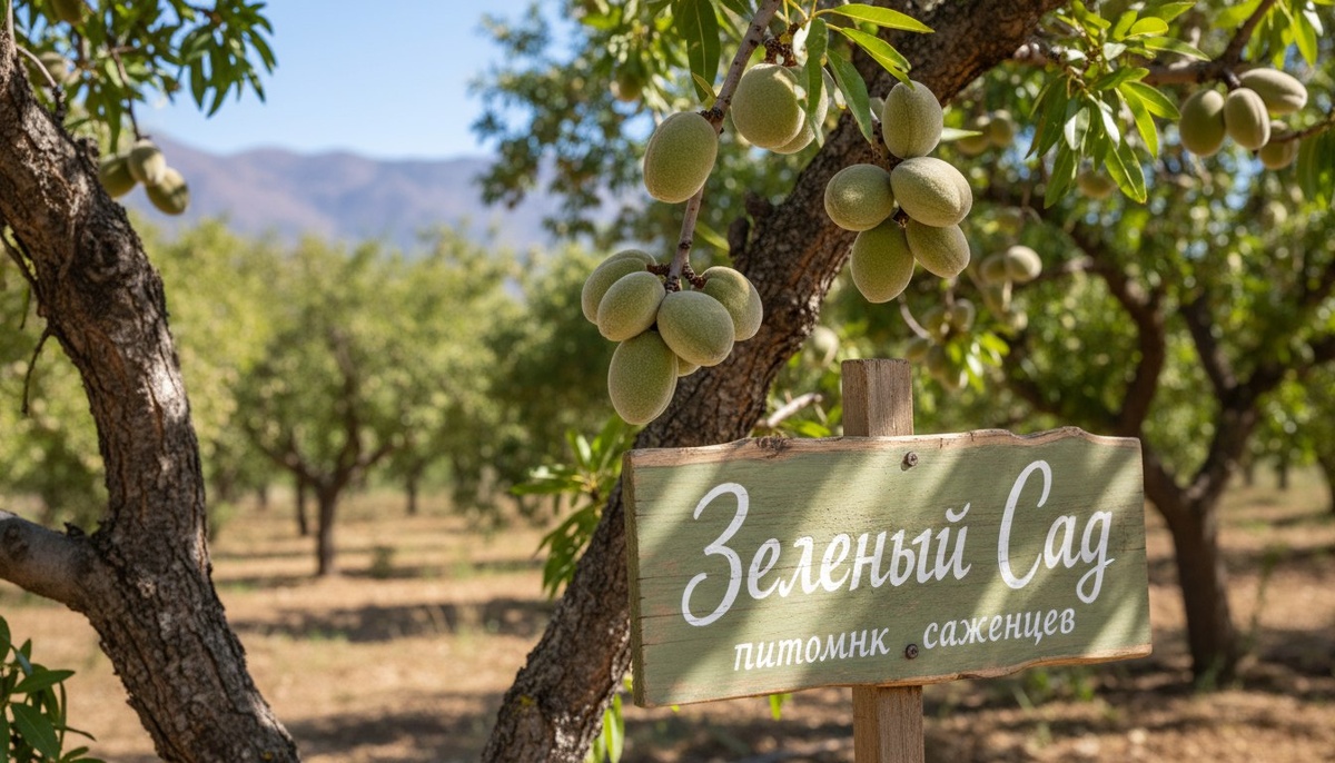 От питомника Зеленый Сад гид по выбору саженцев миндаля в Запорожье.