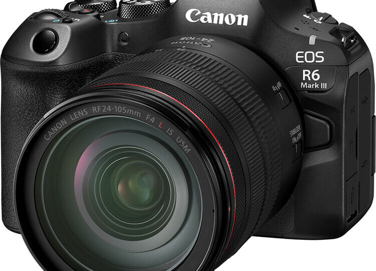 Canon EOS R6 mark III.