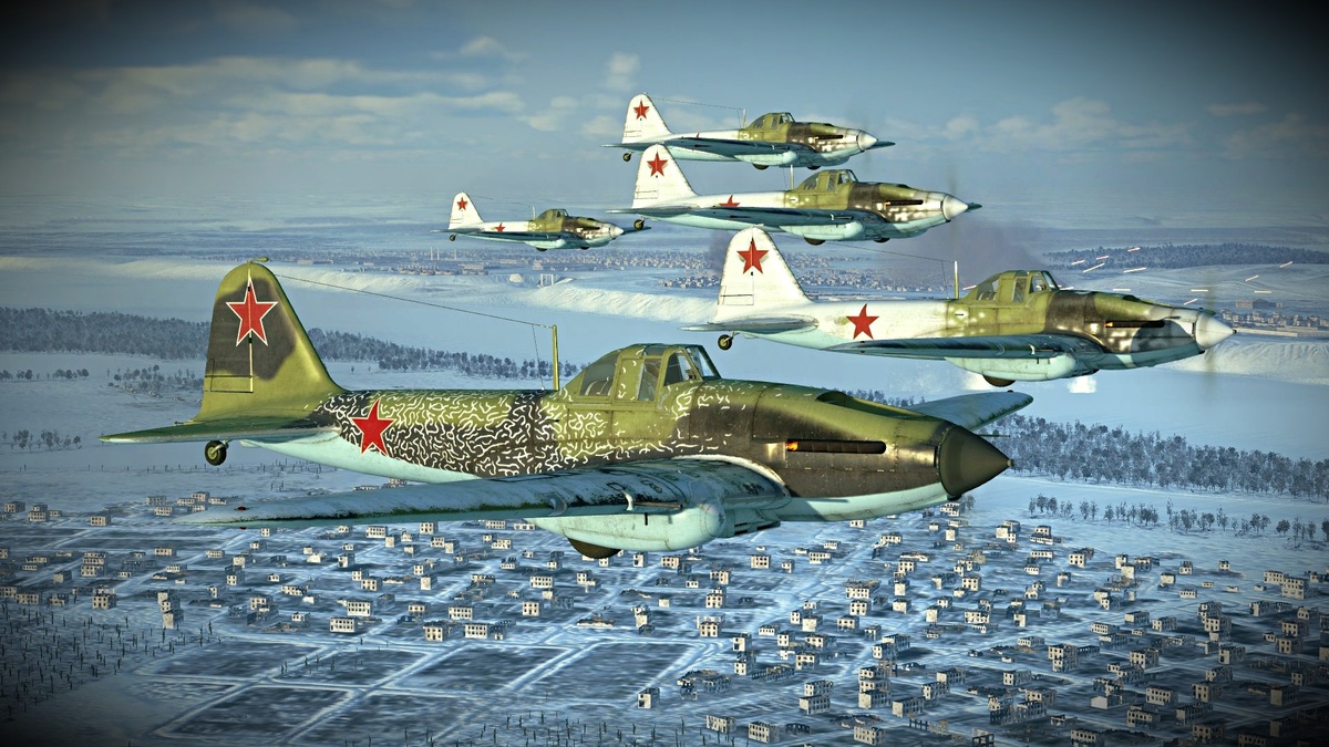 Самолёт ИЛ-2 (штурмовик).