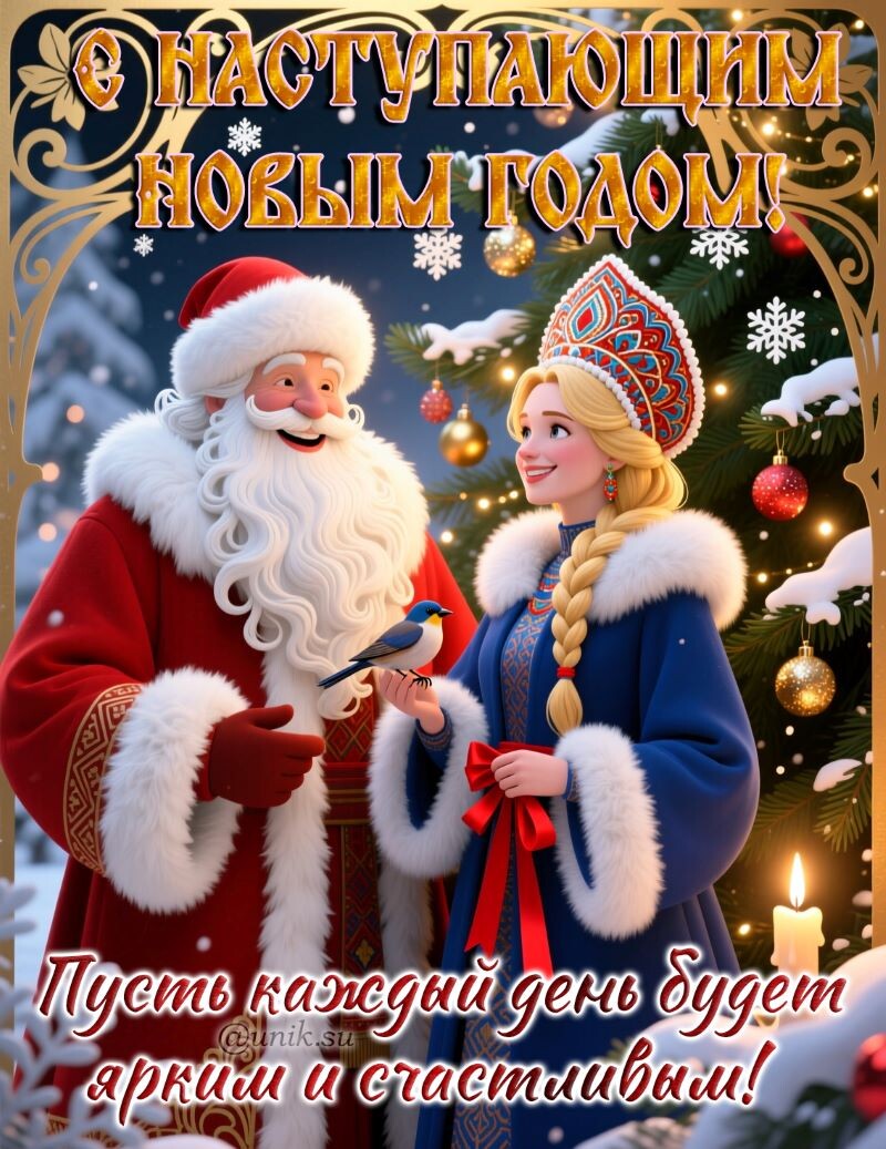 картинки с наступающим новым годом 2026
