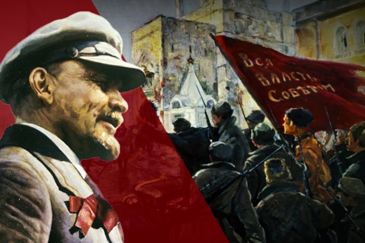    Великая Октябрьская Социалистическая революция. Иллюстрация: REX