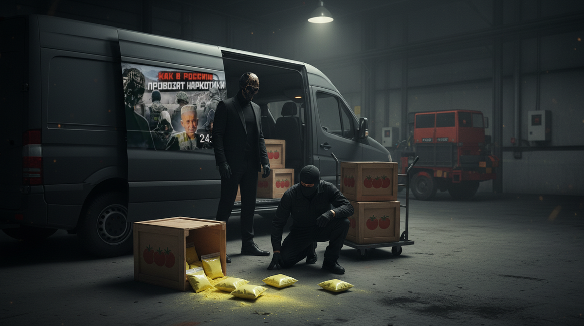 Визуализация, созданная автором. Разбор видео: "Контрабанда НАРКОТИКОВ - ввоз в РОССИЮ. Ассасины, Тамплиеры, ВЗЯТКИ и ФСБ"