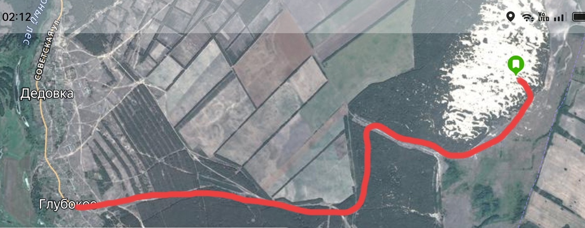 Такой вышел маршрут. 