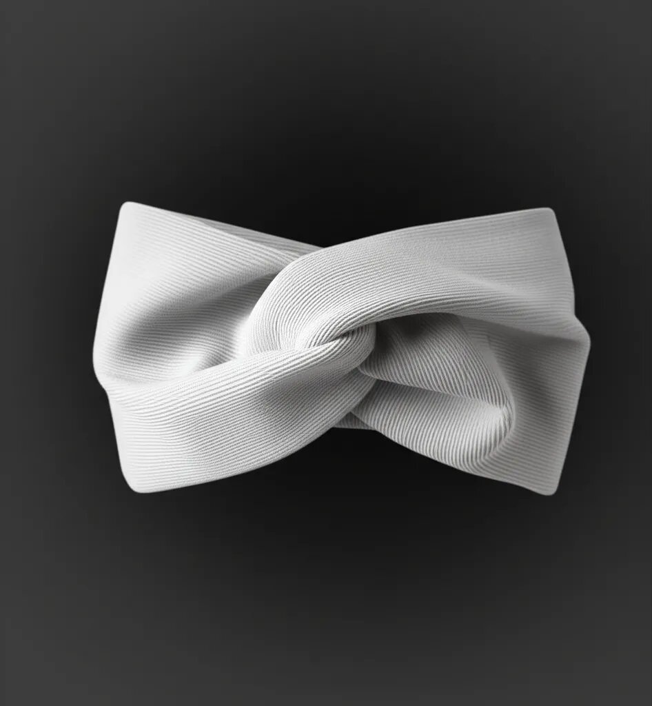    Как связать повязку на голову с перекрутом (тюрбан). Ольга Парфенова