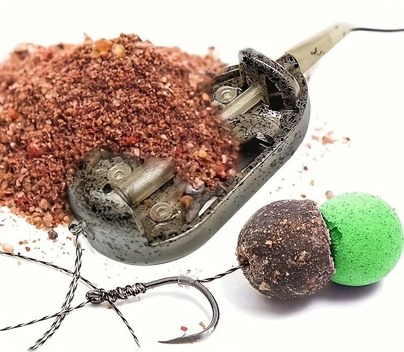 На фидер можно успешно ловить и крупного карпа, если использовать бойлы