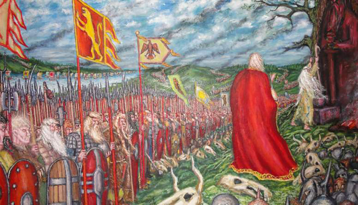 Дружина князя Олега Вещего.