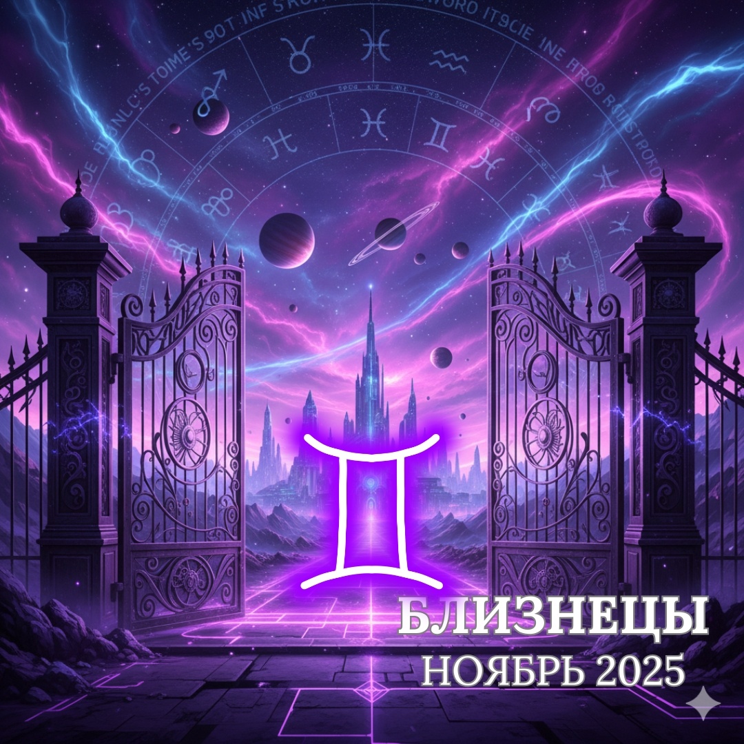 Астропрогноз для Близнецов на Ноябрь 2025. Астролог Екатерина Юдина 