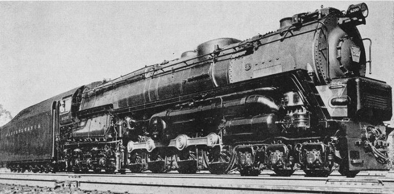 Самый большой в мире паротурбовоз Pennsylvania Railroad тип S2