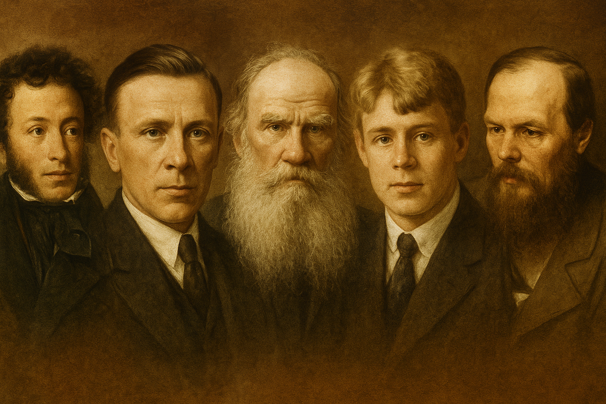 Гениальные писатели из школы