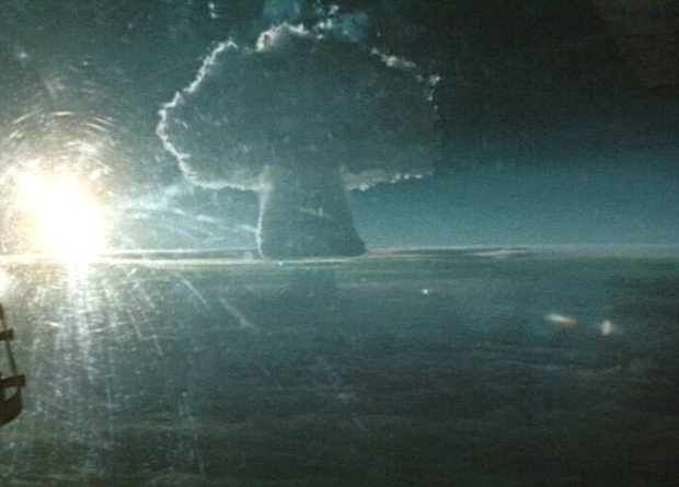 Облако взрыва «Царь-бомбы»