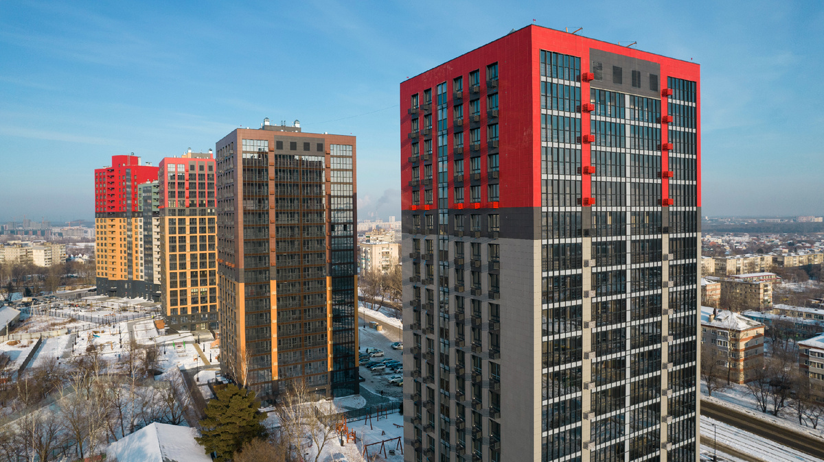 ЖК «Нордик» зимой