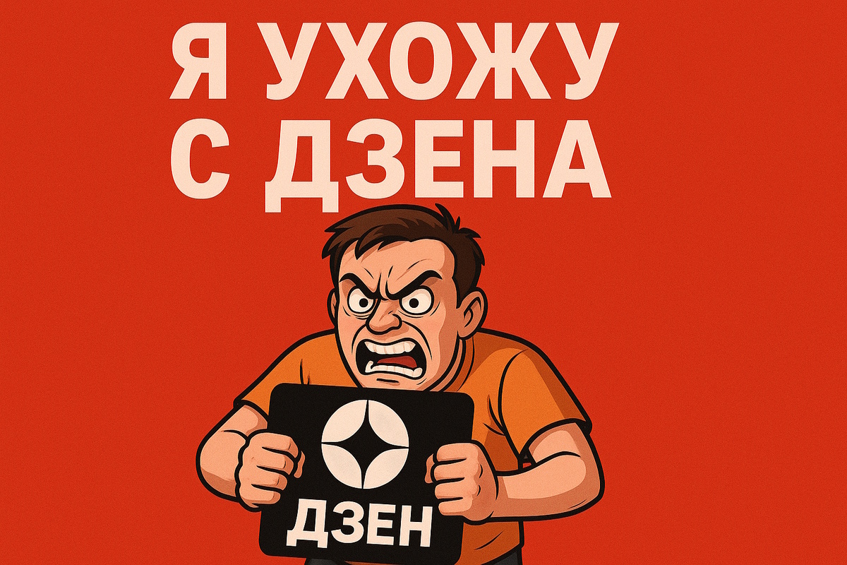 Я ухожу с Дзена