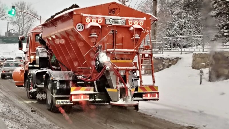     Уборка снега в Барнауле. Мэрия Барнаула