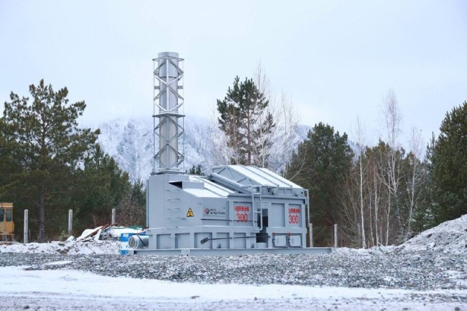    Мобильный инсинератор. Источник: altai-republic.ru