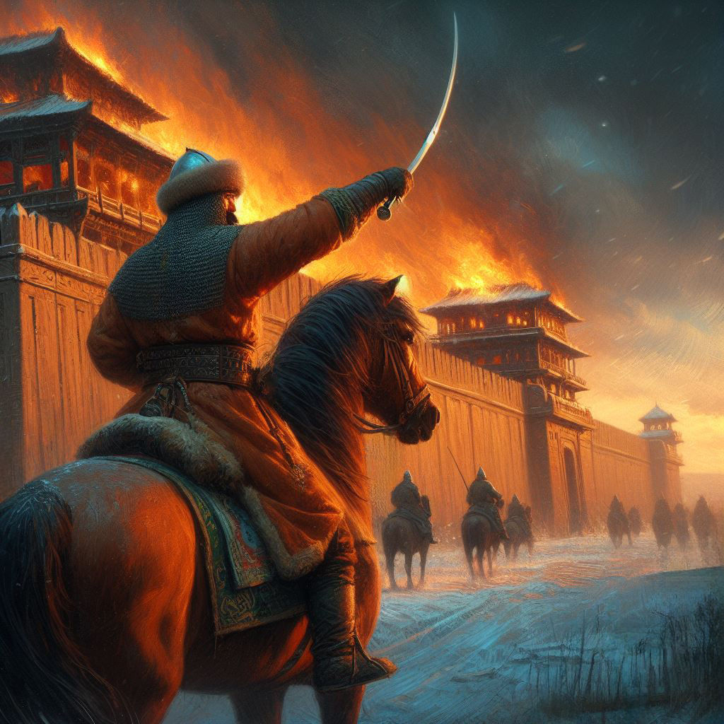 Ордынцы беспрестанно наведывались на русские территории с карательными походами.