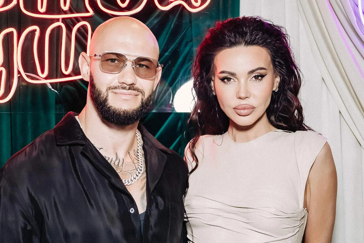    Джиган с женой Оксаной Самойловой Социальные сети