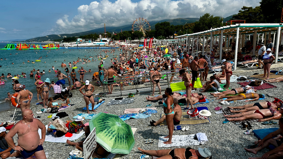 А на море кое где бывает и так) 