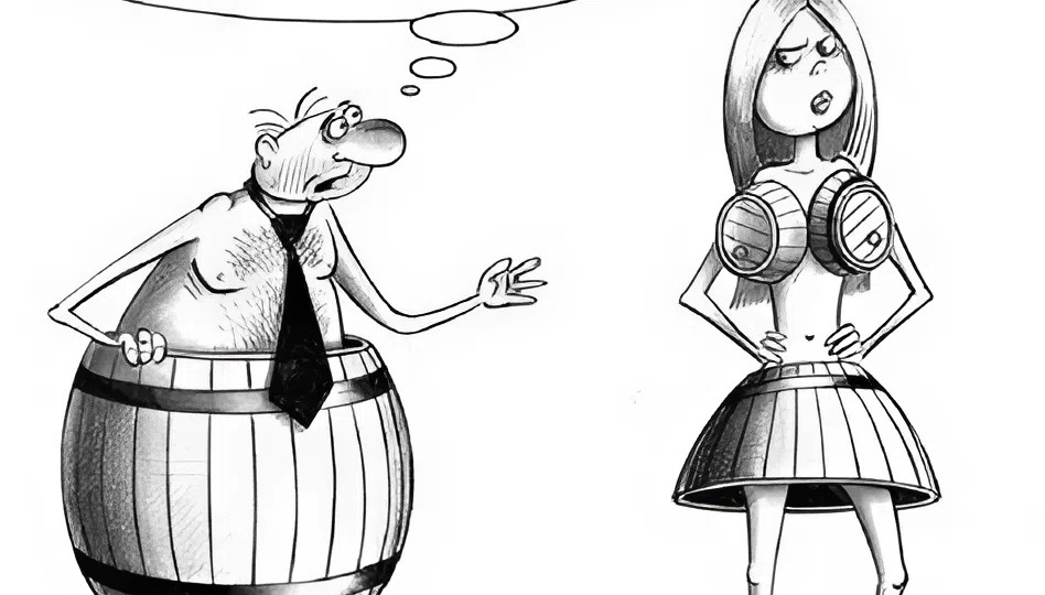 Юмор для взрослых с привкусом абсурда в работах Сергея Корсуна