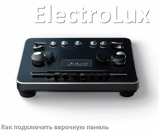 
Как подключить варочную панель ElectroLux к электросети