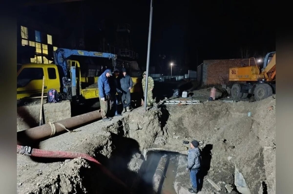    Крупная коммунальная авария устранена в Кувандыке, тепло возвращается