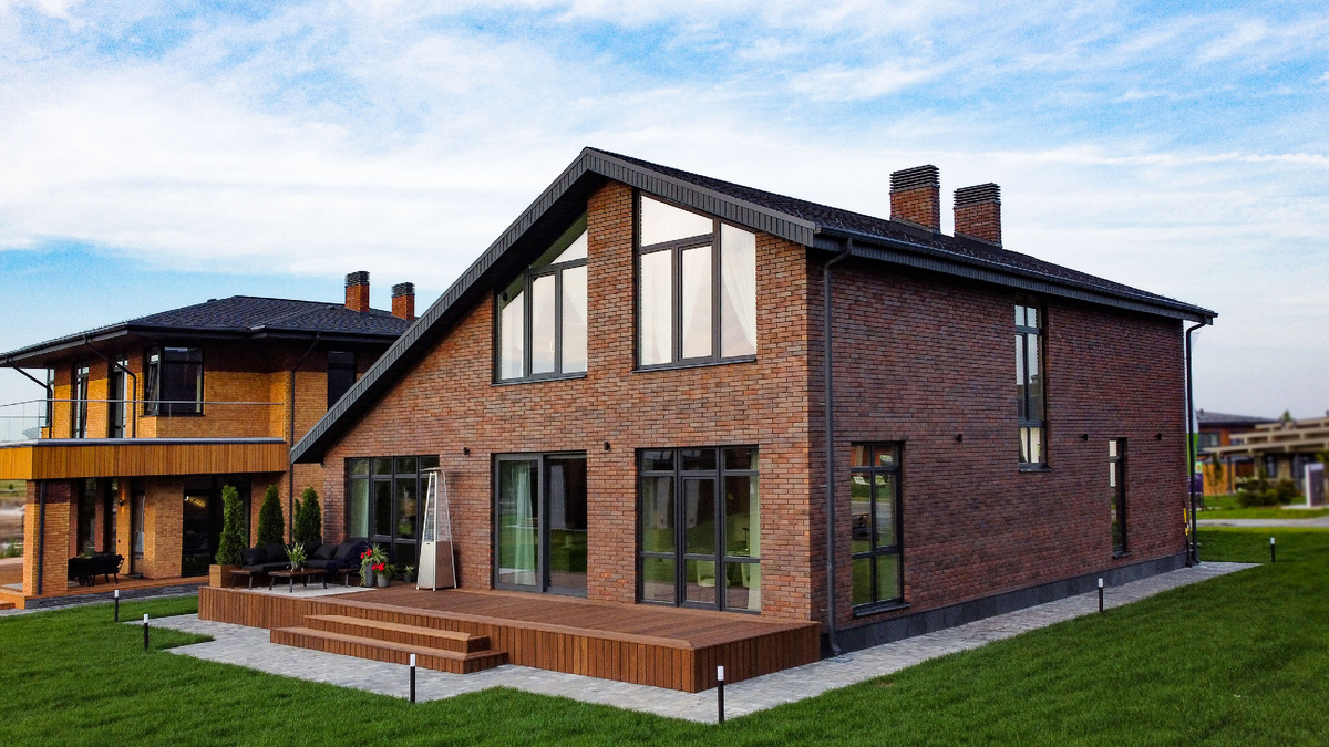 Дом по проекту "Тростен" 