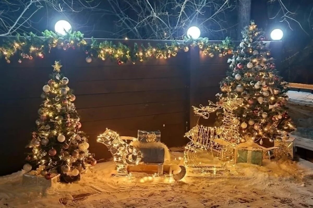    В Красноярске начался конкурс на лучшее новогоднее оформление