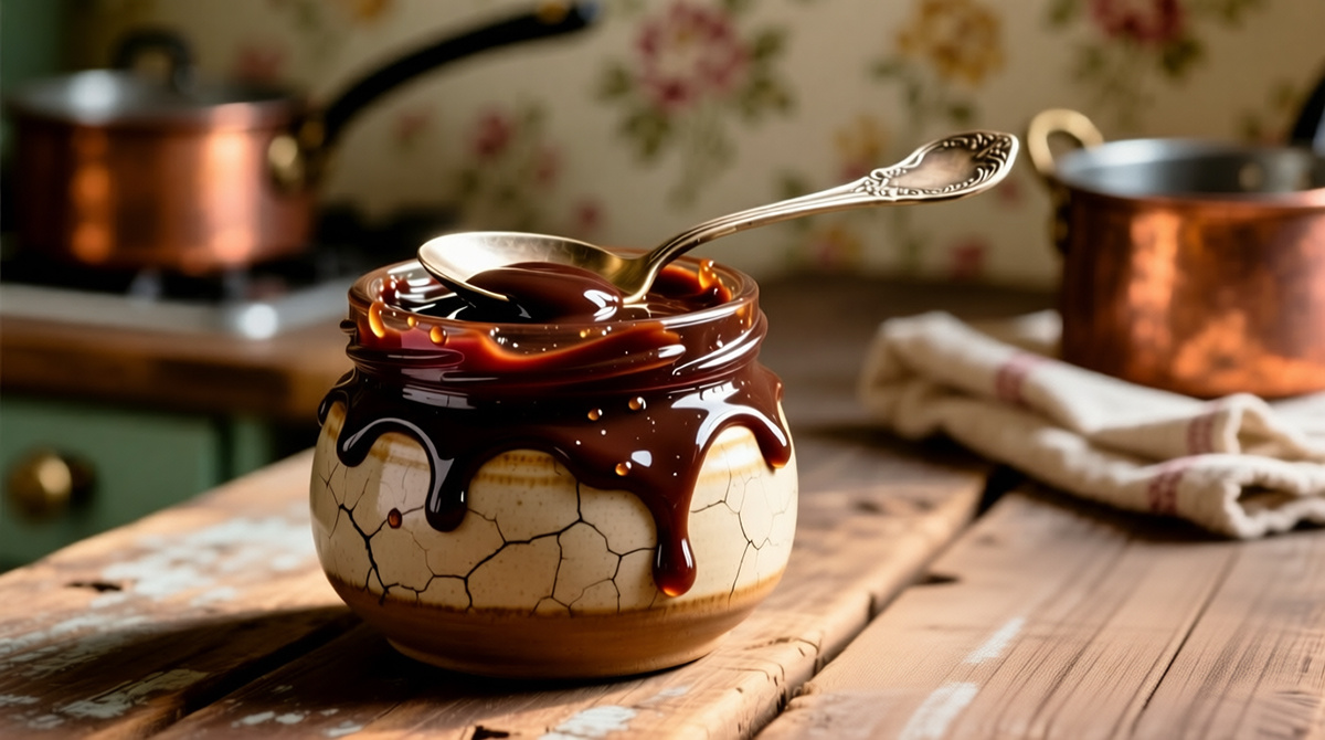 Шоколадное варенье из слив