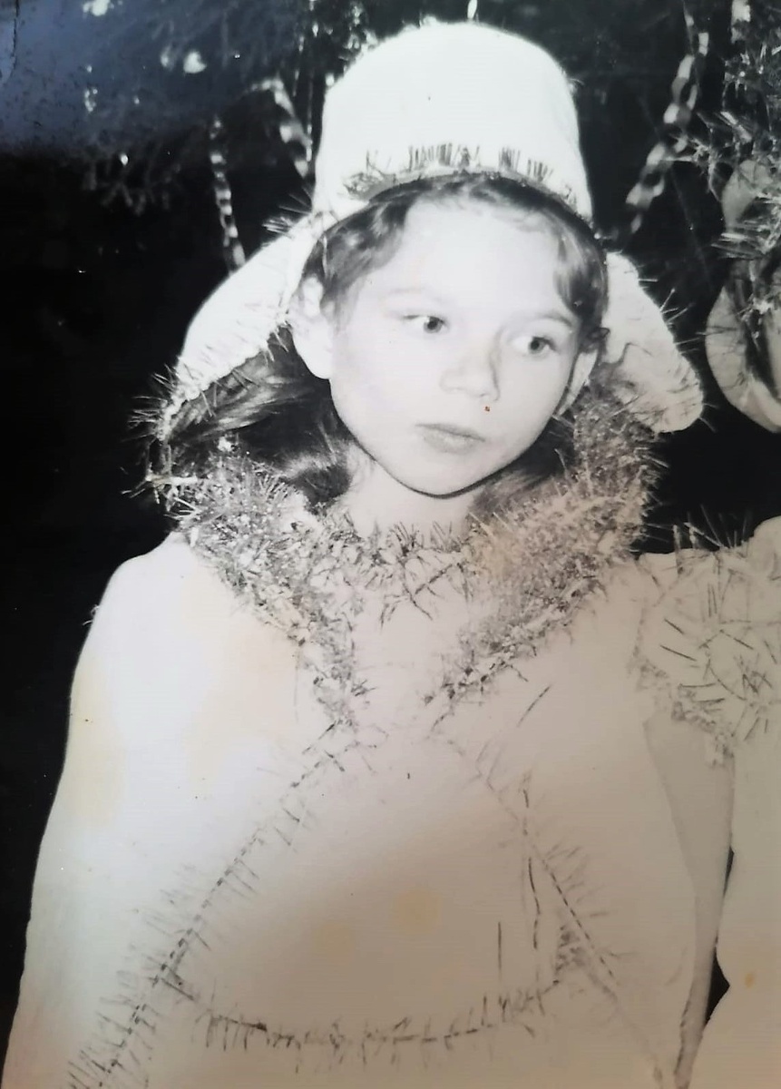 Самый тёплый снеговик) Благоарю Наташу (Мусю) за архивное фото.