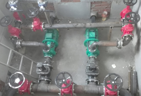 Устройство всасывающих трубопроводов