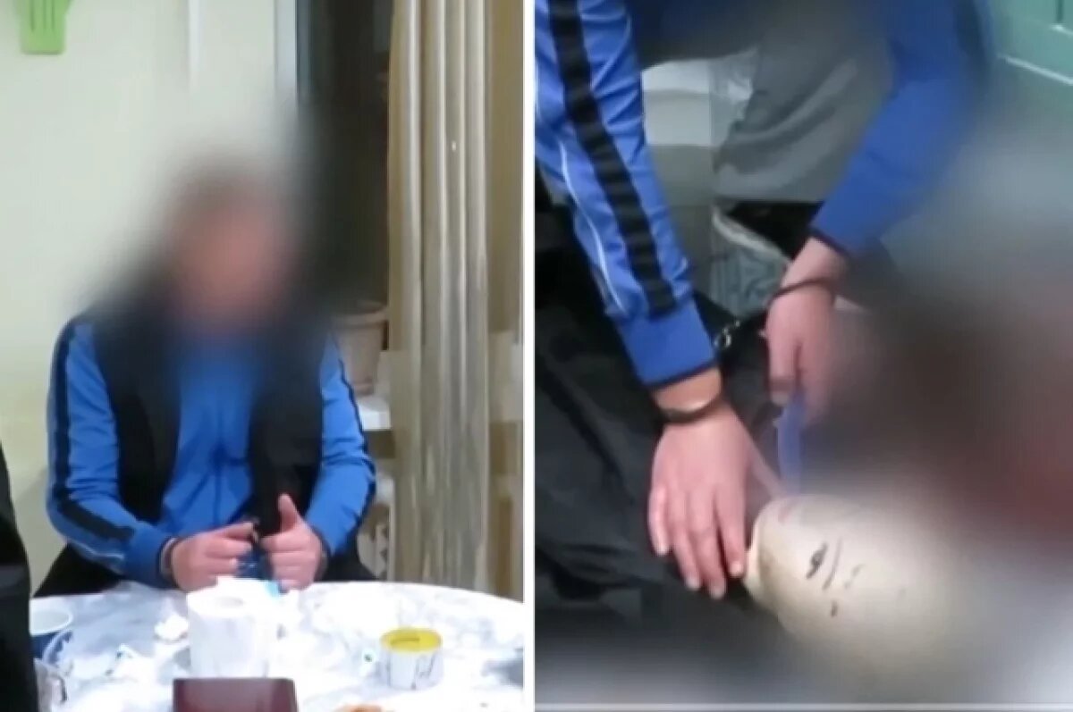    Задушил и зарезал.