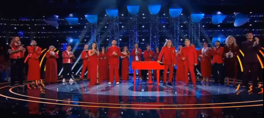 Кадр из шоу "Ну-ка, все вместе!" 07.11.25